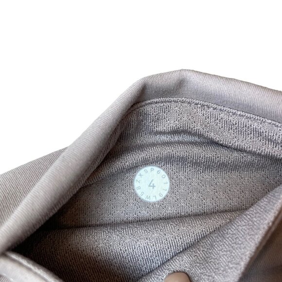 LULULEMON Forget The Sweat Tight 25" High Rise 7/8 Leggings Dark Chrome size 4 - Picture 8 of 8